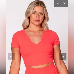 Work out top from ptula in the color punch.